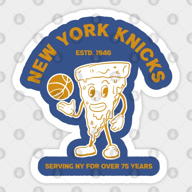 New York Knicks Est 1946 Sticker by Doxie Greeting